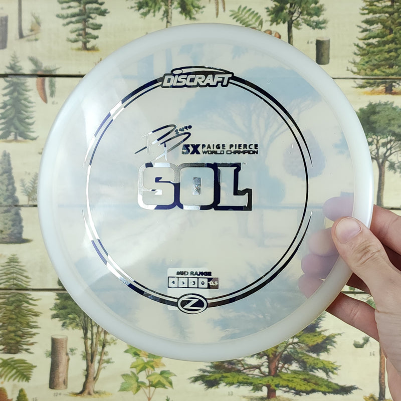 Discraft - Sol Midrange - Paige Pierce Signature Series - Z Plastic - 4/5/-3/0