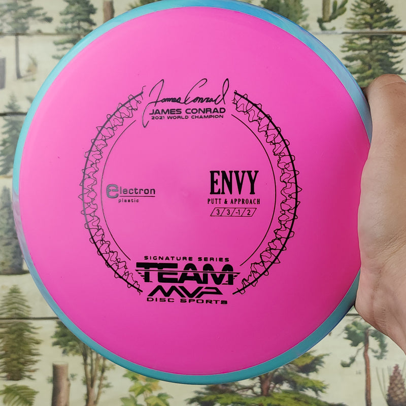 Axiom Discs - Envy Putt and Approach - James Conrad Signature Series - Electron Medium - 3/3/-1/2