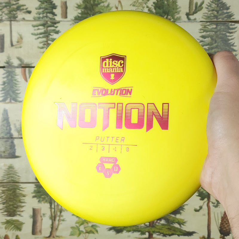 Discmania - Notion Putter - Evolution Hard Exo - 2/3/-1/0