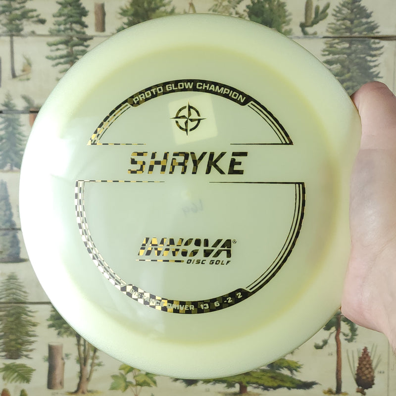 Innova - Shryke Distance Driver - Proto Glow Champion - 13/6/-2/2