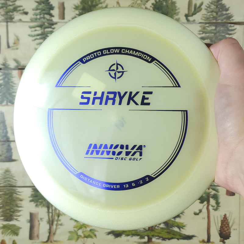 Innova - Shryke Distance Driver - Proto Glow Champion - 13/6/-2/2