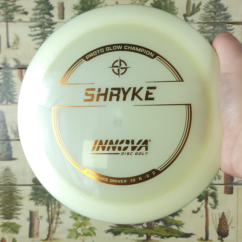 Innova - Shryke Distance Driver - Proto Glow Champion - 13/6/-2/2