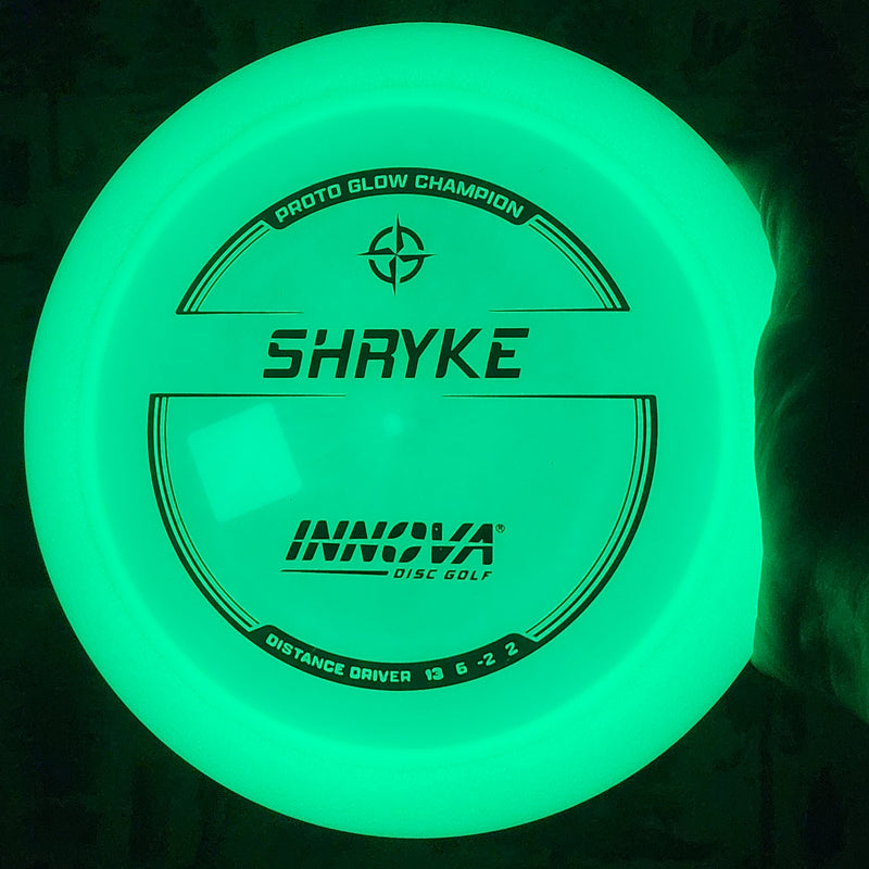 Innova - Shryke Distance Driver - Proto Glow Champion - 13/6/-2/2