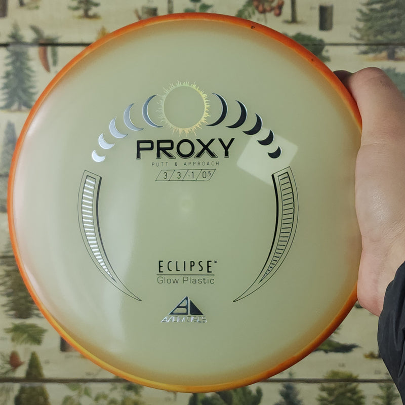 Axiom Discs - Proxy Putt and Approach - Eclipse Glow Plastic - 3/3/-1/0.5