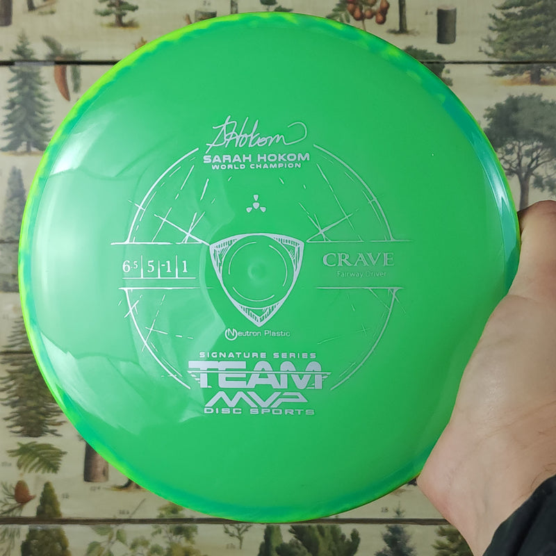 Axiom Discs - Crave Fairway Driver - Neutron Plastic - 6.5/5/-1/1