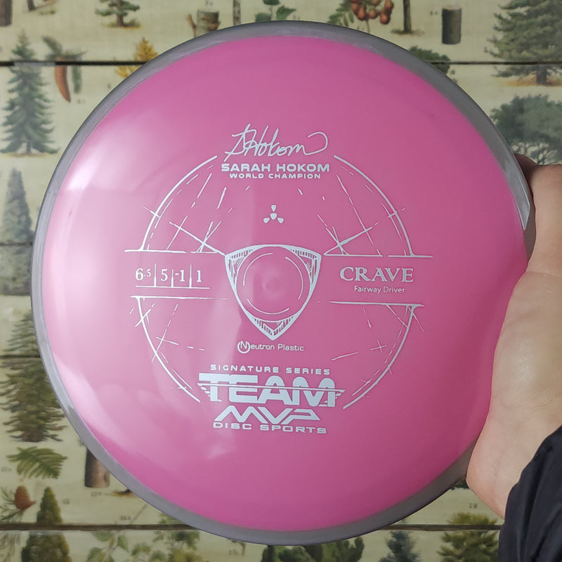 Axiom Discs - Crave Fairway Driver - Neutron Plastic - 6.5/5/-1/1