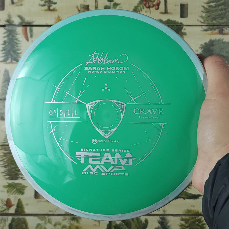 Axiom Discs - Crave Fairway Driver - Neutron Plastic - 6.5/5/-1/1