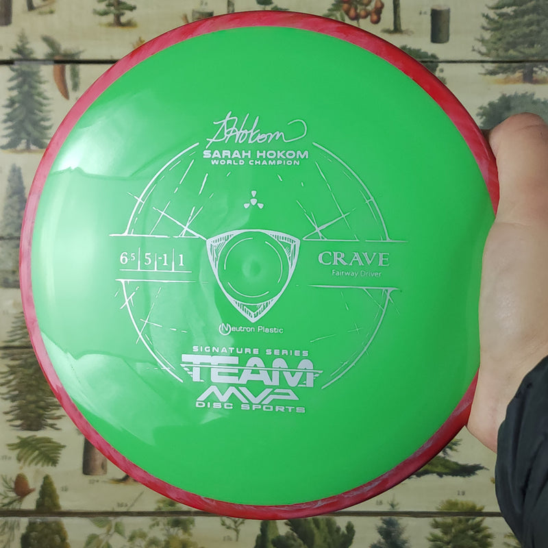 Axiom Discs - Crave Fairway Driver - Neutron Plastic - 6.5/5/-1/1