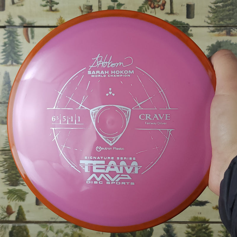 Axiom Discs - Crave Fairway Driver - Neutron Plastic - 6.5/5/-1/1