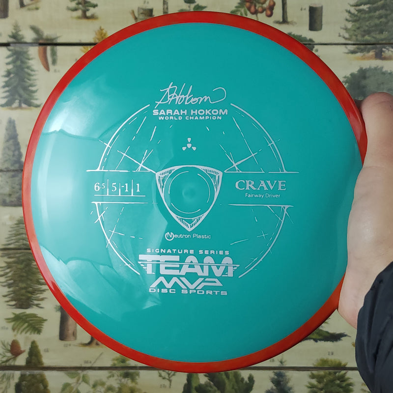 Axiom Discs - Crave Fairway Driver - Neutron Plastic - 6.5/5/-1/1