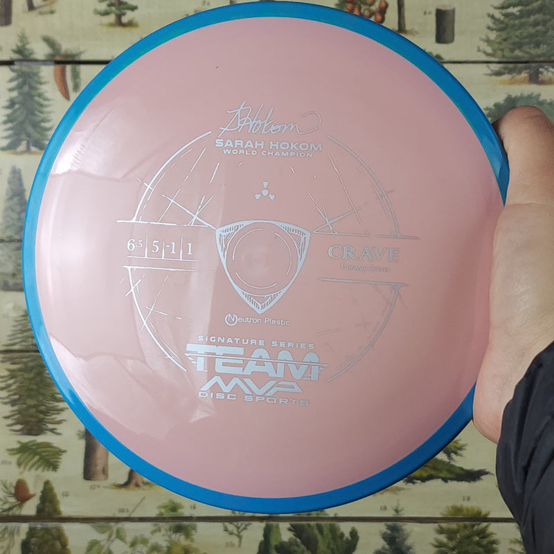 Axiom Discs - Crave Fairway Driver - Neutron Plastic - 6.5/5/-1/1