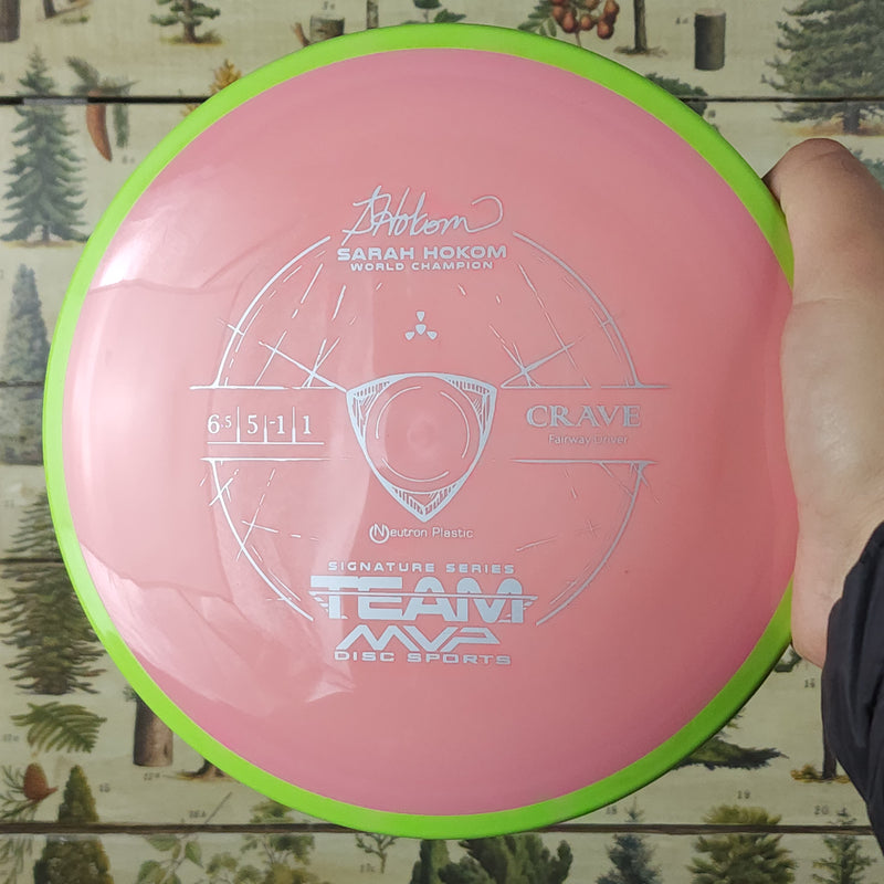 Axiom Discs - Crave Fairway Driver - Neutron Plastic - 6.5/5/-1/1