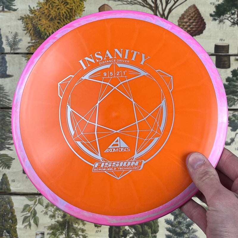 Axiom Discs - Insanity Distance Driver - Fission - 9/5/-2.5/1.5