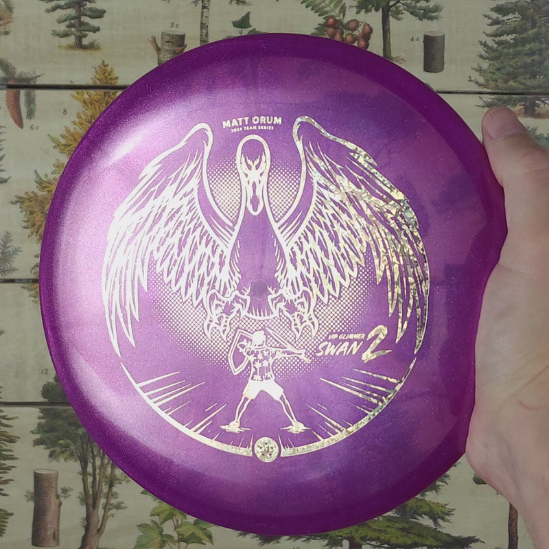 Westside Discs - Swan 2 Putter - Matt Orum 2024 - VIP Glimmer - 3/3/-1/0